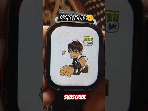 BEN 10 IN T900 ULTRA WATCH😱😱🤯🤯#t900ultra #smartwatch #watch #trending #shorts #ben10