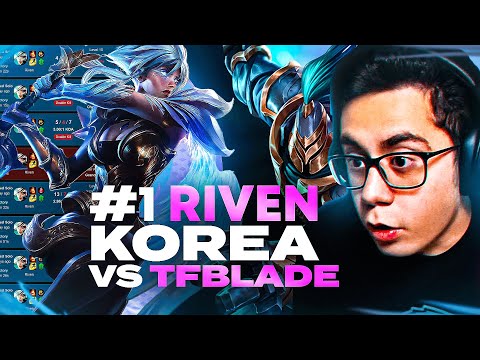 TFBLADE vs #1 RIVEN Korea and this happened...