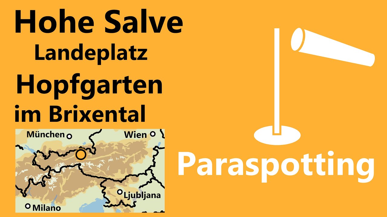 Landeplatz Hopfgarten im Brixental Hohe Salve | Paraspotting