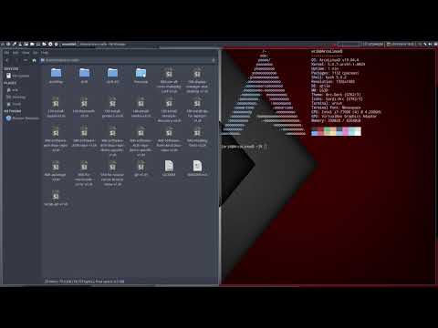 ArcoLinux : 890 Installing the Personal folder on ArcoLinuxD Qtile