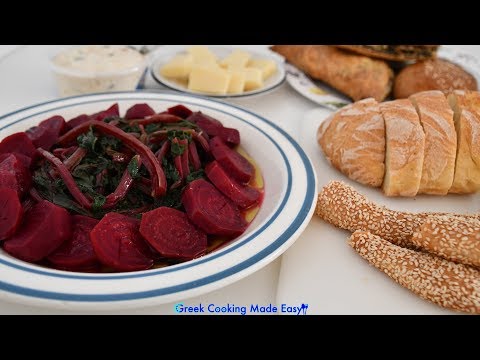 , title : 'Greek Beet Salad - Παντζάρια Βραστά Σαλάτα (τεύτλα) Updated Recipe!'