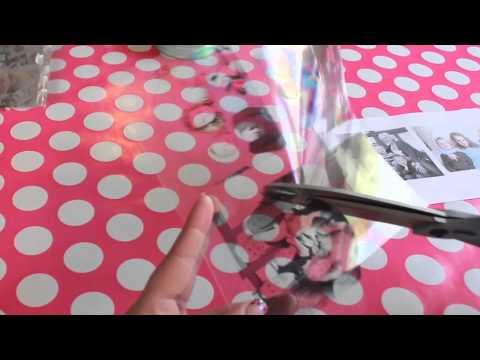 DIY Transparency Photo Ornaments