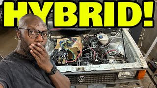 We Installed A Hybrid Motor in our Hayabusa pickup to get 100mpg!