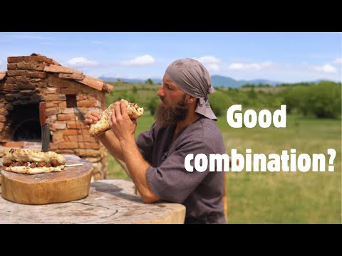 The $1000 IMPASTO NAPOLETANO with $1 MACEDONIAN KEBAB