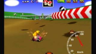 Mario Kart 64 - Moo Moo Farm 3lap 1'28"79