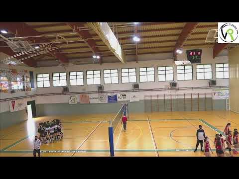 Infantil Segunda Division Rivas Blanco x  Feel Volley Alcobendas