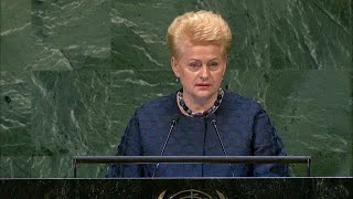 🇱🇹 Lithuania - President Addresses General Debate, 73rd Session
