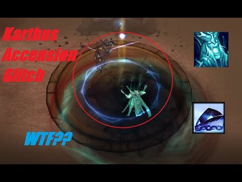 League Of Legends - Super cool karthus trick in accension (Not a bug)