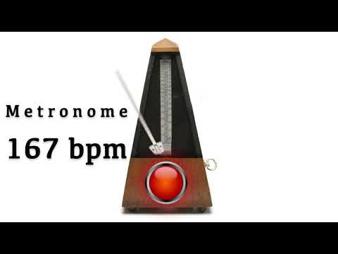 Metronome 167 bpm 🎼