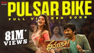 Pulsar Bike Full Video Song  Dhamaka  Ravi Teja  S