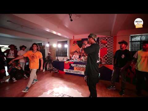 Breezer Vivid Shuffle Shillong Qualifier |Bboy GodHand Judge Showcase 2019 |