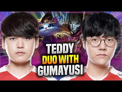 T1 TEDDY DUO WITH T1 GUMAYUSI IN KR SOLOQ! - T1 Teddy Plays Jhin ADC vs Aphelios!