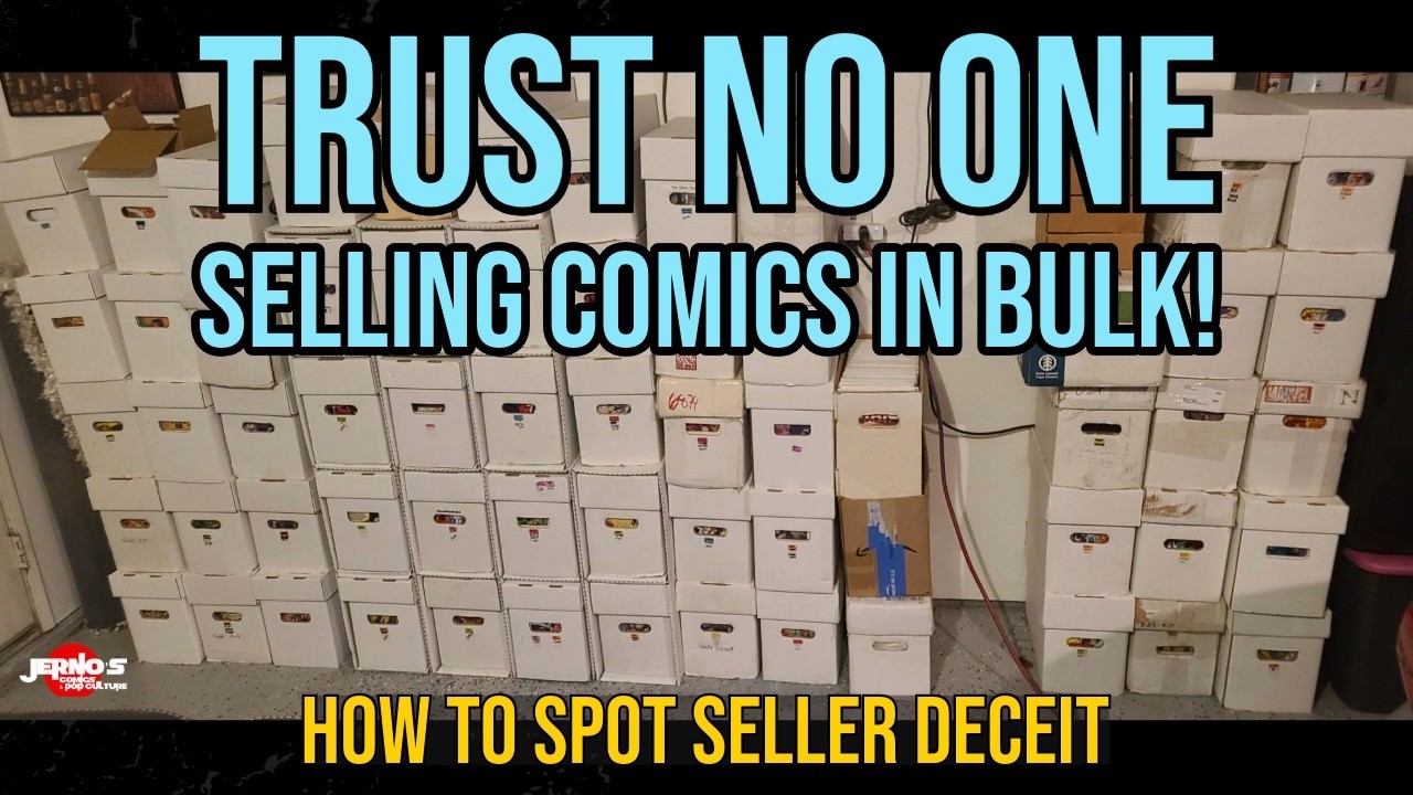 17,000 Comic Collection Secretly Cherry Picked, Still Wants $8K For It While Not Being Honest