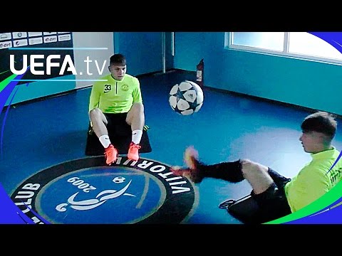 Viitorul Constanţa: UEFA Youth League skills challenge