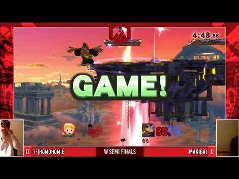 SotR Spring 2018 #7 - TF|HomoHomie (Donkey Kong) v MakiGai (Lucas) - Winner's Semi Finals