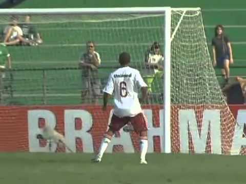 GUARANI 2 X 1 FLUMINENSE - MELHORES MOMENTOS BRASILEIRÃO 2010