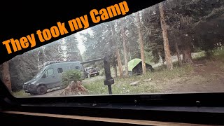 They took my campsite. Here’s what happened.