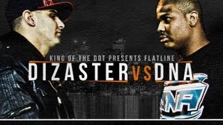 KOTD - Rap Battle - Dizaster vs DNA *Co-Hosted by DRAKE*