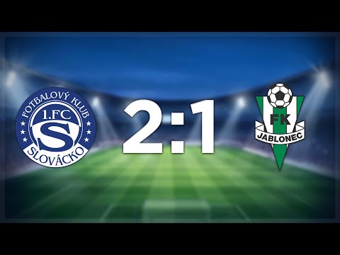 SESTŘIH: 1. FC Slovácko - FK Jablonec (2:1)