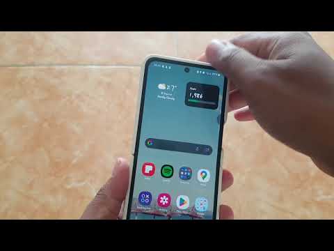 SAMSUNG Galaxy Z Flip 5: How to enable or disable get writing help with writing assist in real time