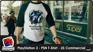 PlayStation 3 - PSN TShirt - Spot TV USA (2009)