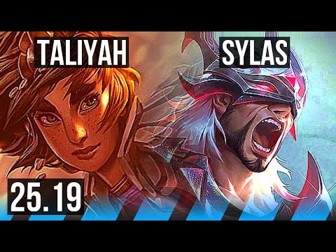 TALIYAH vs SYLAS (MID) | 9/1/9, Legendary | KR Master | 25.19