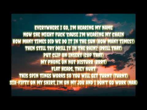 Da Beatfreakz x DigDat x Dutchavelli x B Young - 808  [lyrics video]