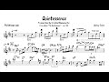 Phil Woods - Quintessence (Alto Sax transcription)