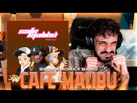 REACCIÓN a Cafe Malibú - Sech, Mora, Saiko | TEMÓN 🤩