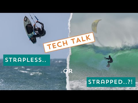 Tech talk: kitesurfing strapless or strapped on a directional kiteboard