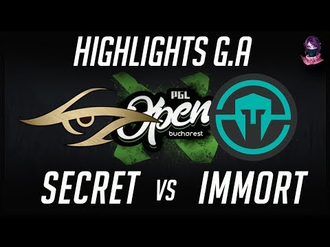 Secret vs Immortals PGL Open Bucharest Minor Group A Highlights Dota 2 by Time 2 Dota #dota2