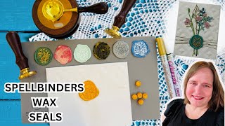 You Won't Believe These Stunning 3D Wax Seals! | Spellbinders 3D Sealed Botanical Collection Release