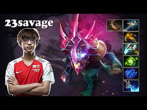 23savage - Slark Safelane vs MinD ContRoL Batrider | Dota 2 7.30b Gameplay