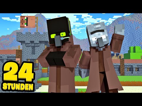 24 STUNDEN als VILLAGER LEBEN! - Minecraft [Deutsch/HD]
