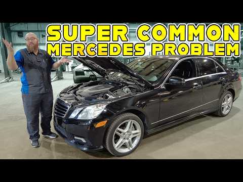 Common Mercedes Vibration Mystery SOLVED! It Was SO Easy