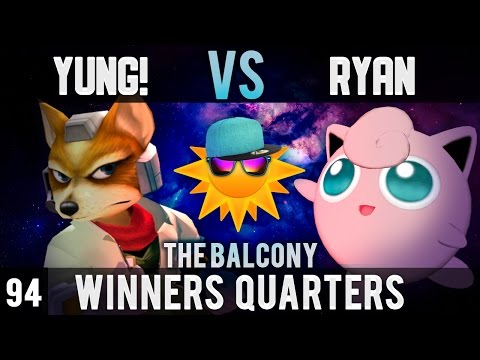 Melee @ the Balcony 94 - Winners Quarters ft. PEPIS|Yung! (Fox) VS Ryan (Jigglypuff)