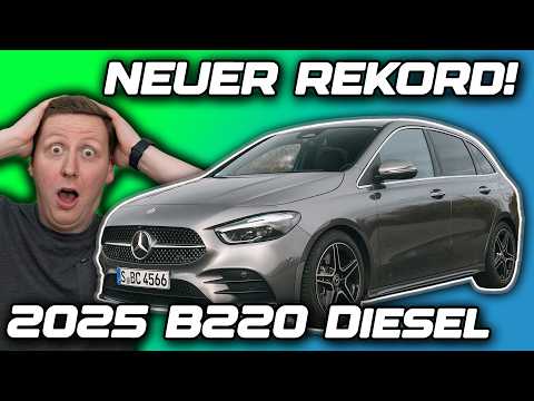 2025 Mercedes B220d (190hp, 400Nm) | I didn't expect THAT!