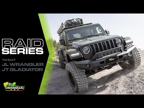 JEEP Wrangler & Gladiator RAID Series Vehicle Protection | Ironman 4x4