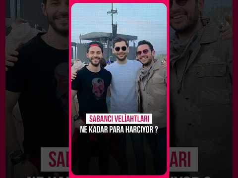 Sakıp Sabancı was driving an old car, but the younger members of the family are attracting attent...
