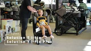 Cybex Solution T i-Fix Mirage grey plus Instalace a usazení dítěte Cybex Solution T i-Fix