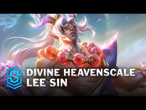 Divine Heavenscale Lee Sin Skin Spotlight - League of Legends