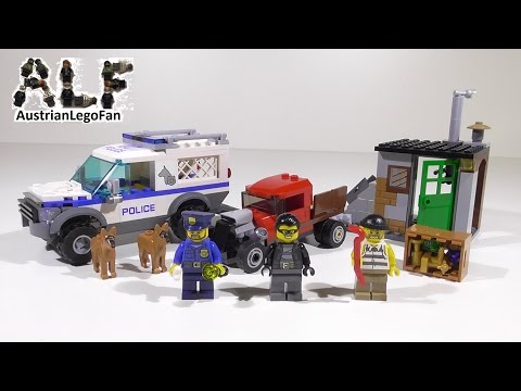 Vidéo LEGO City 60048 : L’intervention de l'unité cynophile