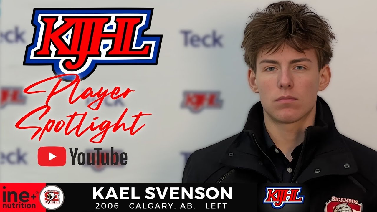 Player Spotlight - Kael Svenson - Sicamous Eagles