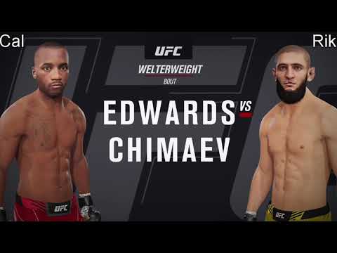 Rik vs Cal #1 UFC4 gameplay