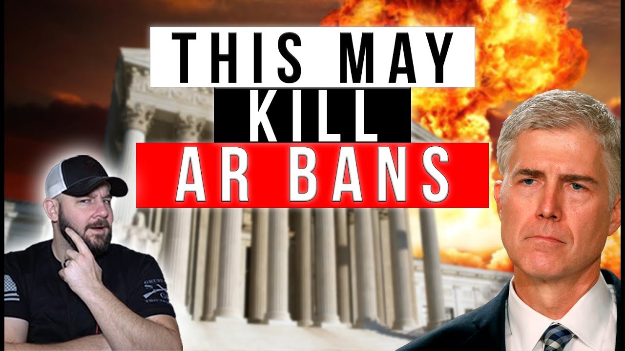 AR Bans Writing May Be On The Wall... & Gun Controllers Paved Road DIRECTLY To The SCOTUS FOR US...