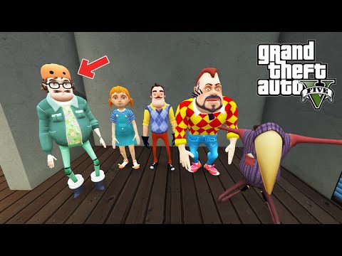 YENİ HELLO NEİGHBOR ARKADAŞI HIRSIZ KARGAYI YAKALADI (AİLESİNİ KURTARDI)