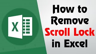 How to remove scroll lock in excel |how to unlock scroll lock in excel |Disable/turn off scroll lock