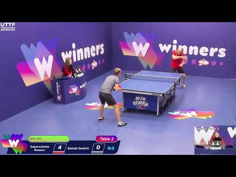 WINners CUP table 2  10.12  Zaporozhets Roman - Batiuk Dmitrii  15:30