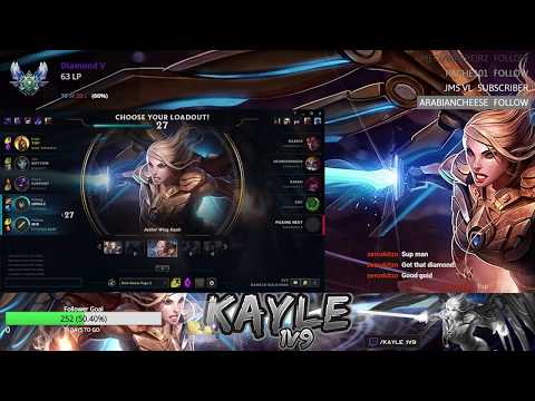 kayle 1v9 | Kayle vs Darius TOP | Diamond Gameplay | 8.6
