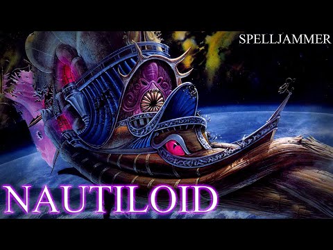The Mind Flayer Nautiloid (Spelljammer Lore)